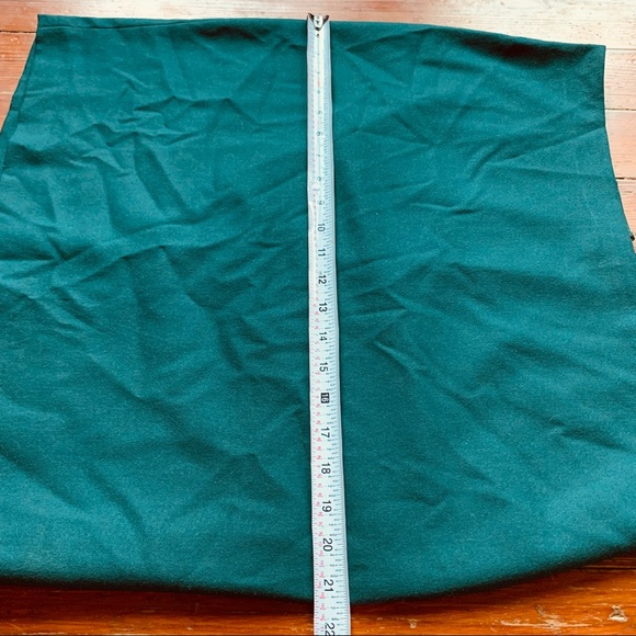 Talbots Green Wool Pencil Skirt - Picture 11 of 13